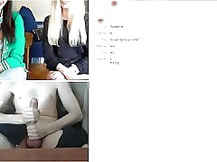 Videochat serie 19 (pula mare reacţie, zâmbet)