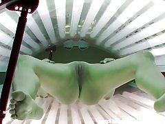 Uimitor fierbinte teen în solar