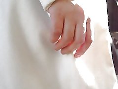 Ciorapi upskirt într-un autobuz